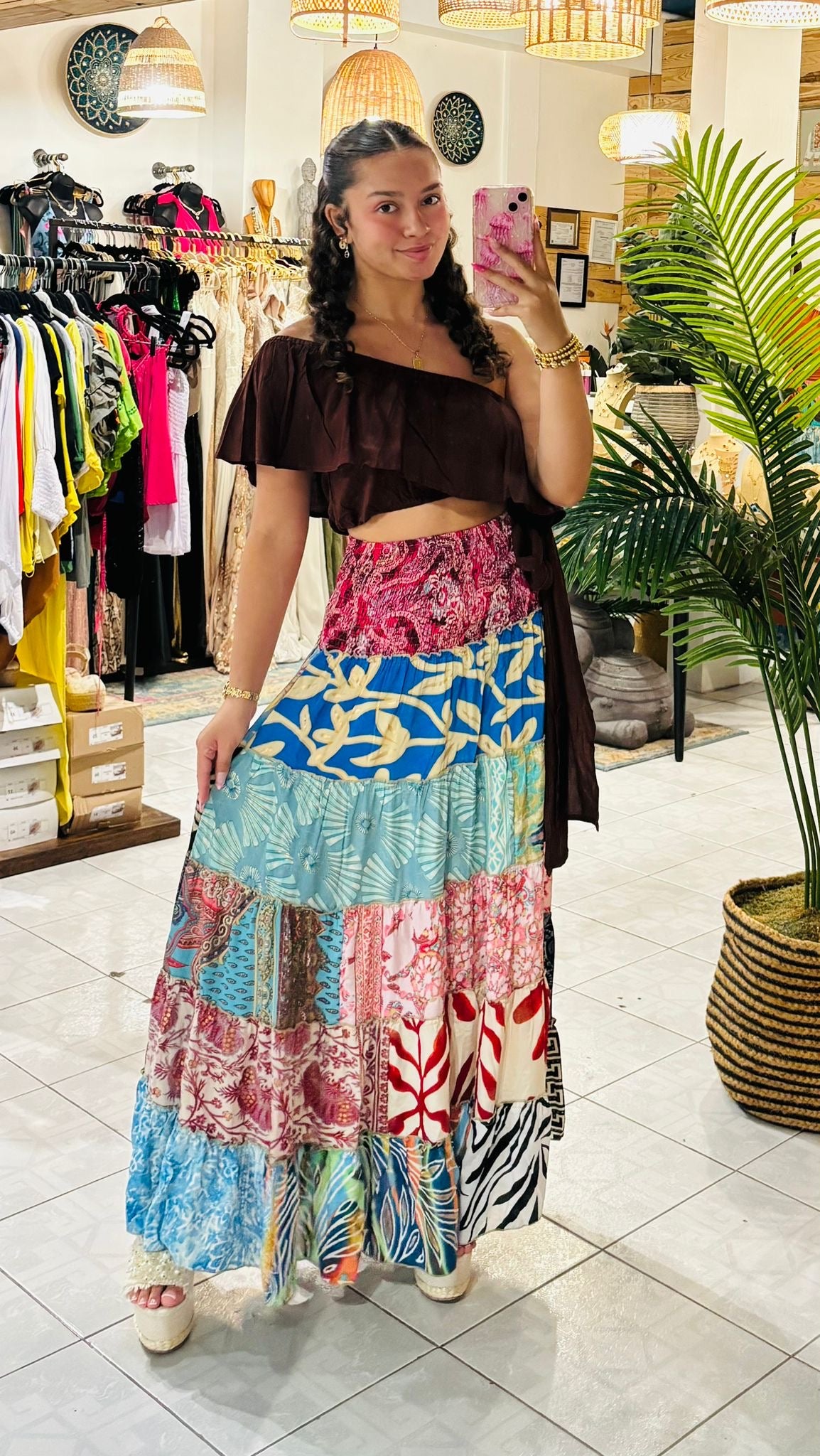 Skirt or Straples Dress Sunny