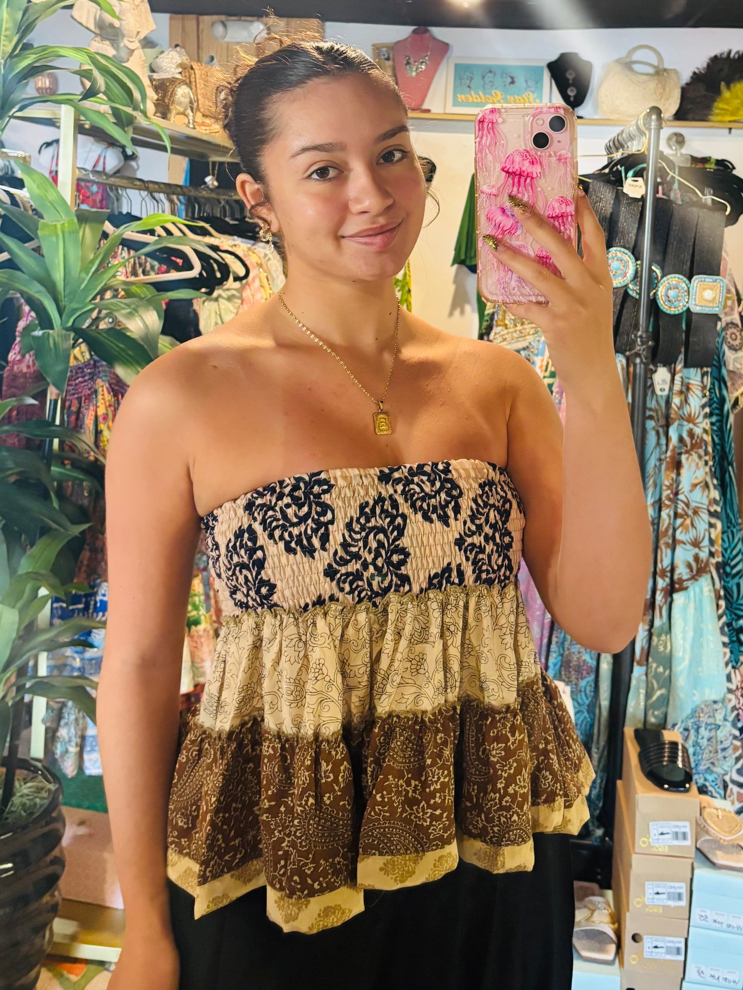 Crop top or short Skirt Sunny