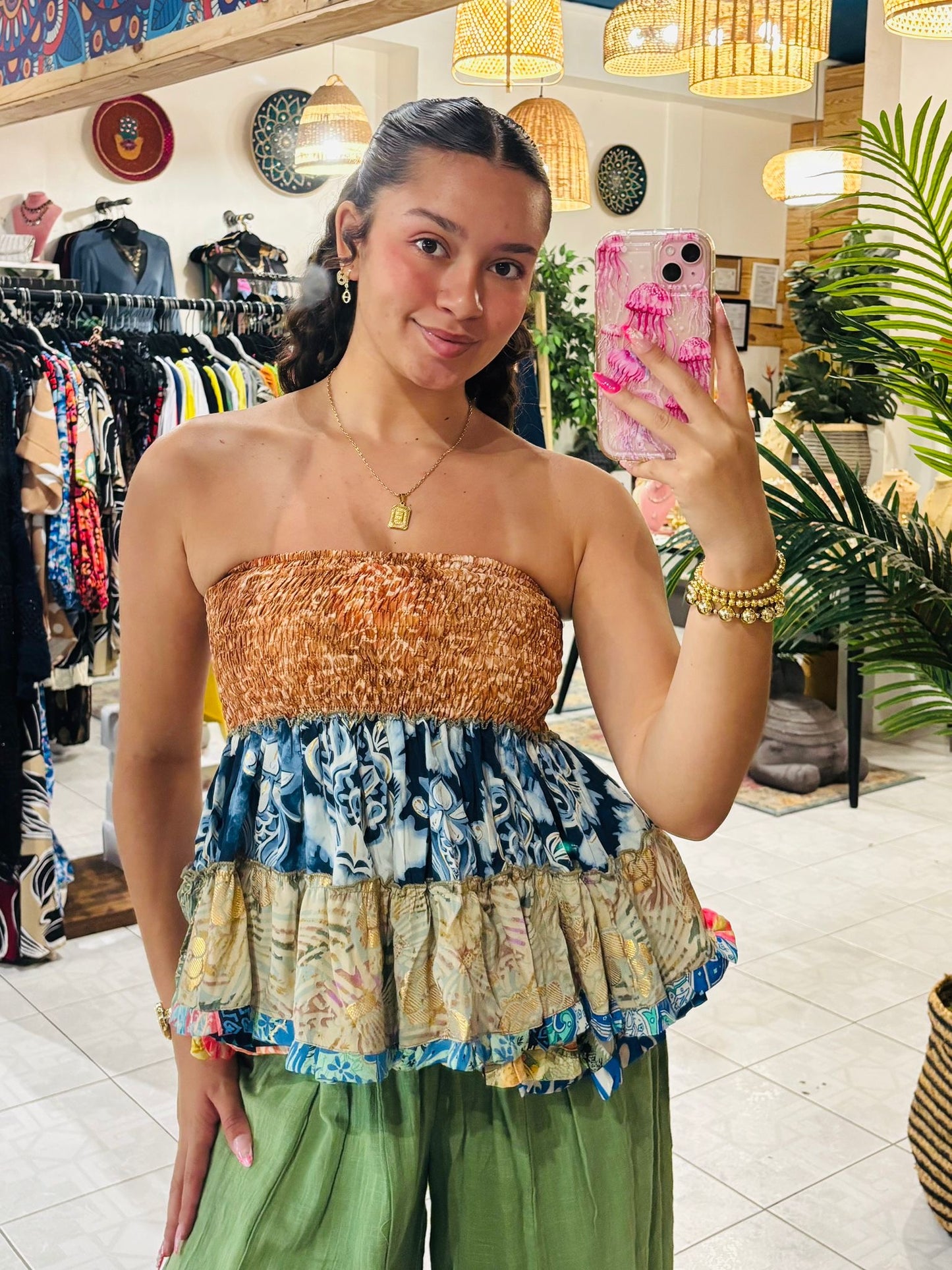 Crop top or short Skirt Sunny