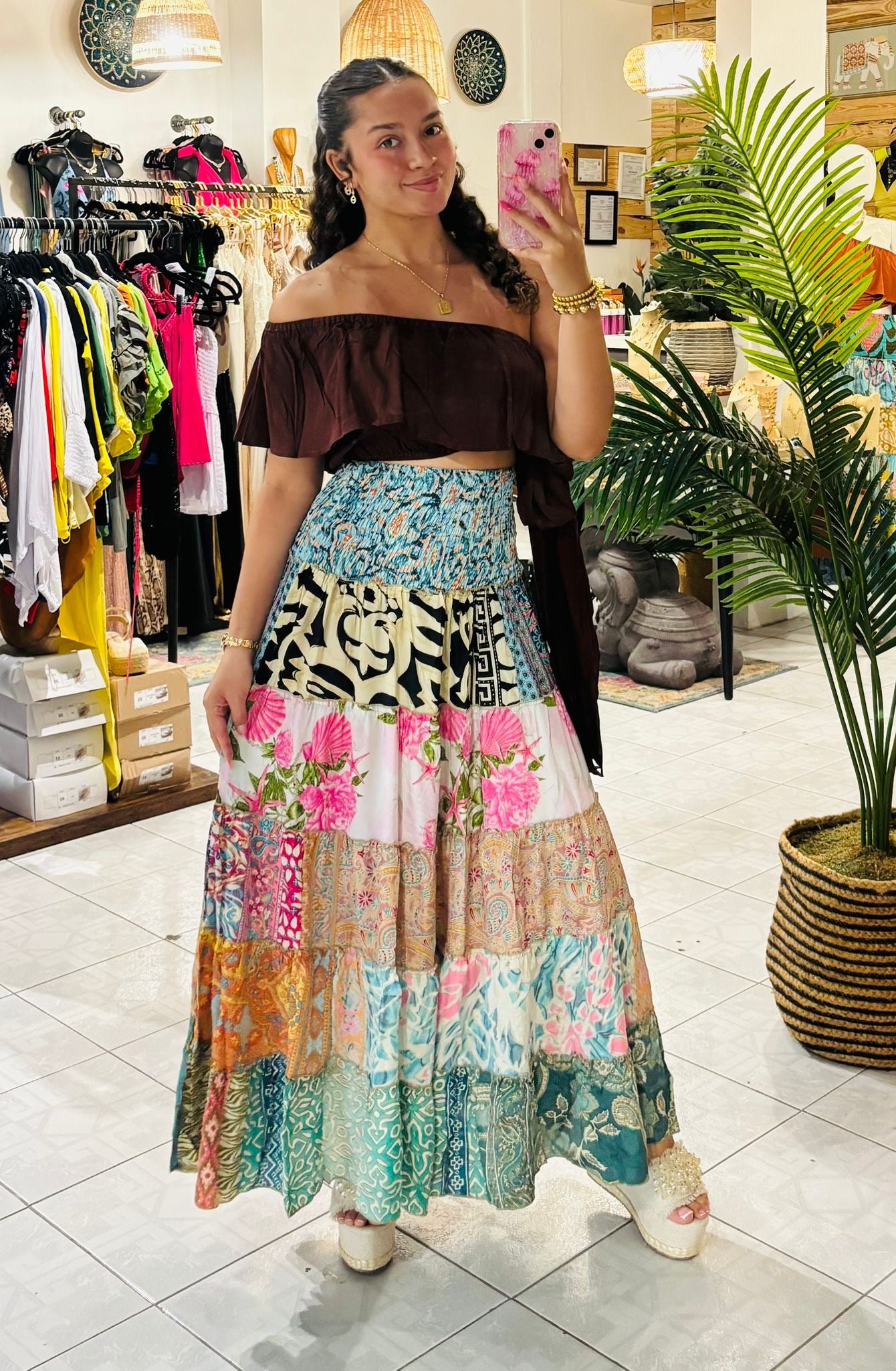 Skirt or Straples Dress Sunny