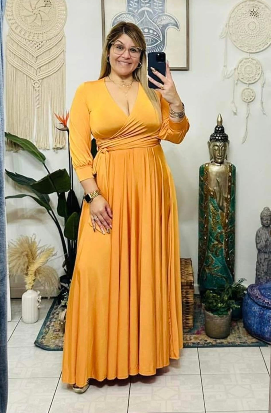 Janet Long Dress (One Size)