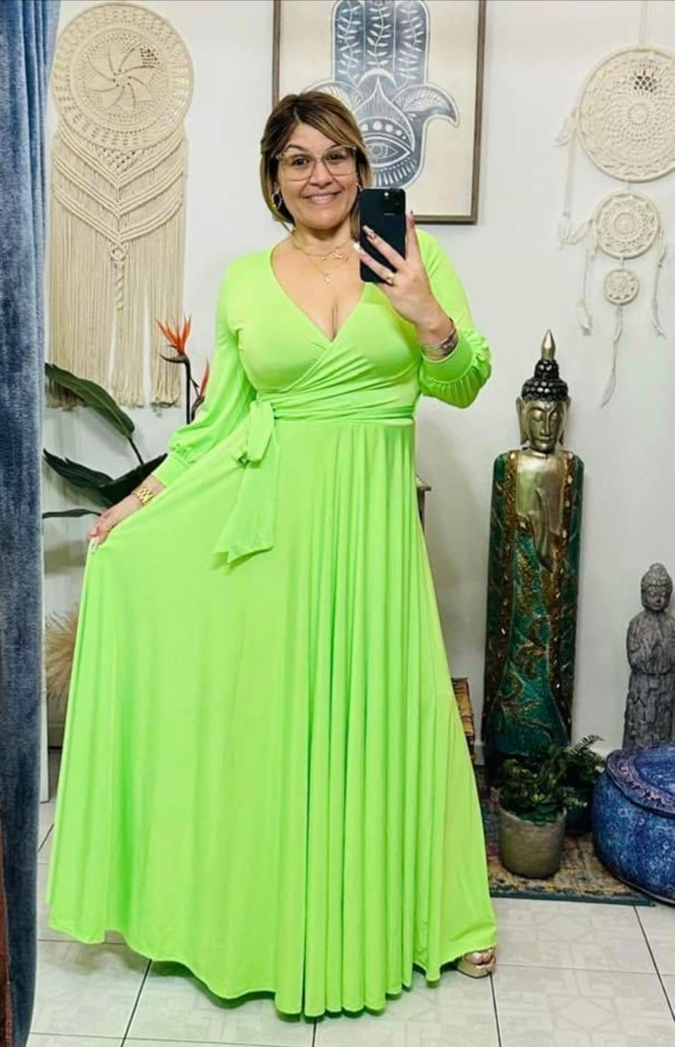 Janet Long Dress (One Size)