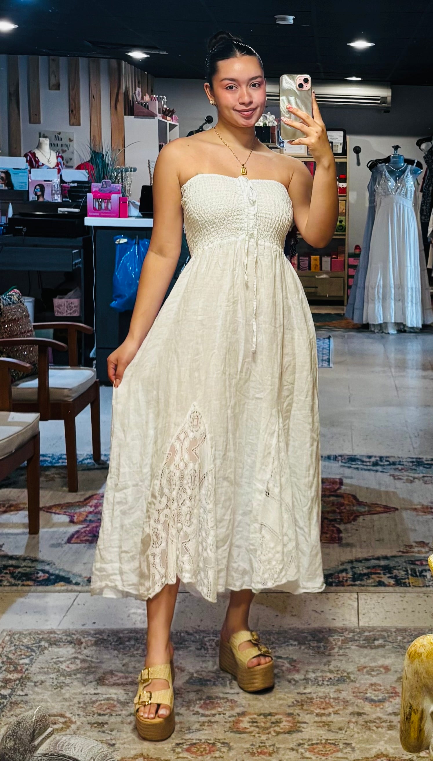 Strapless Dress Preziosa One Size