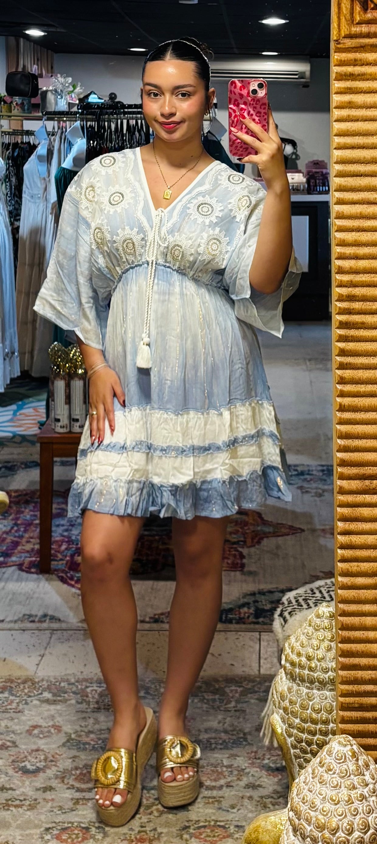 Short Dress Desblue