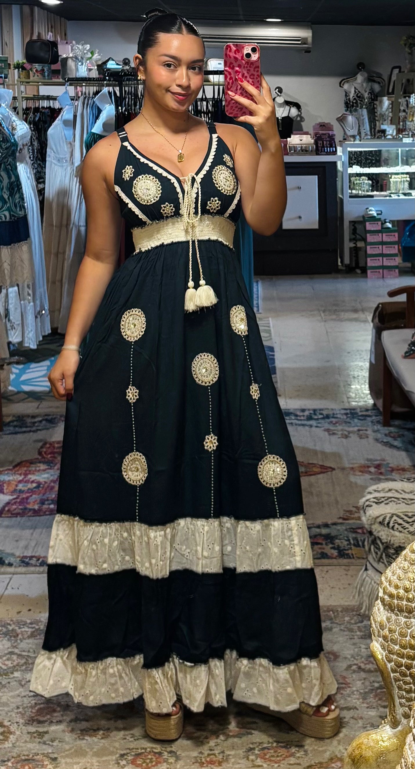 Long Dress Jade One Size