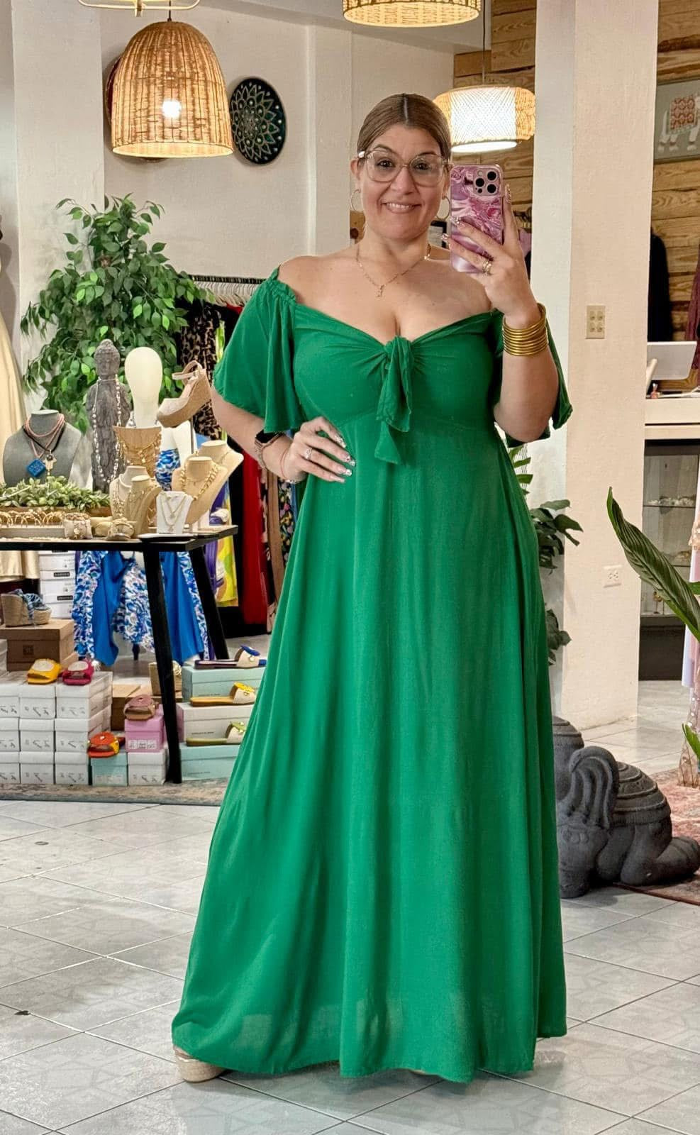 Monica Long Dress One Size Plus