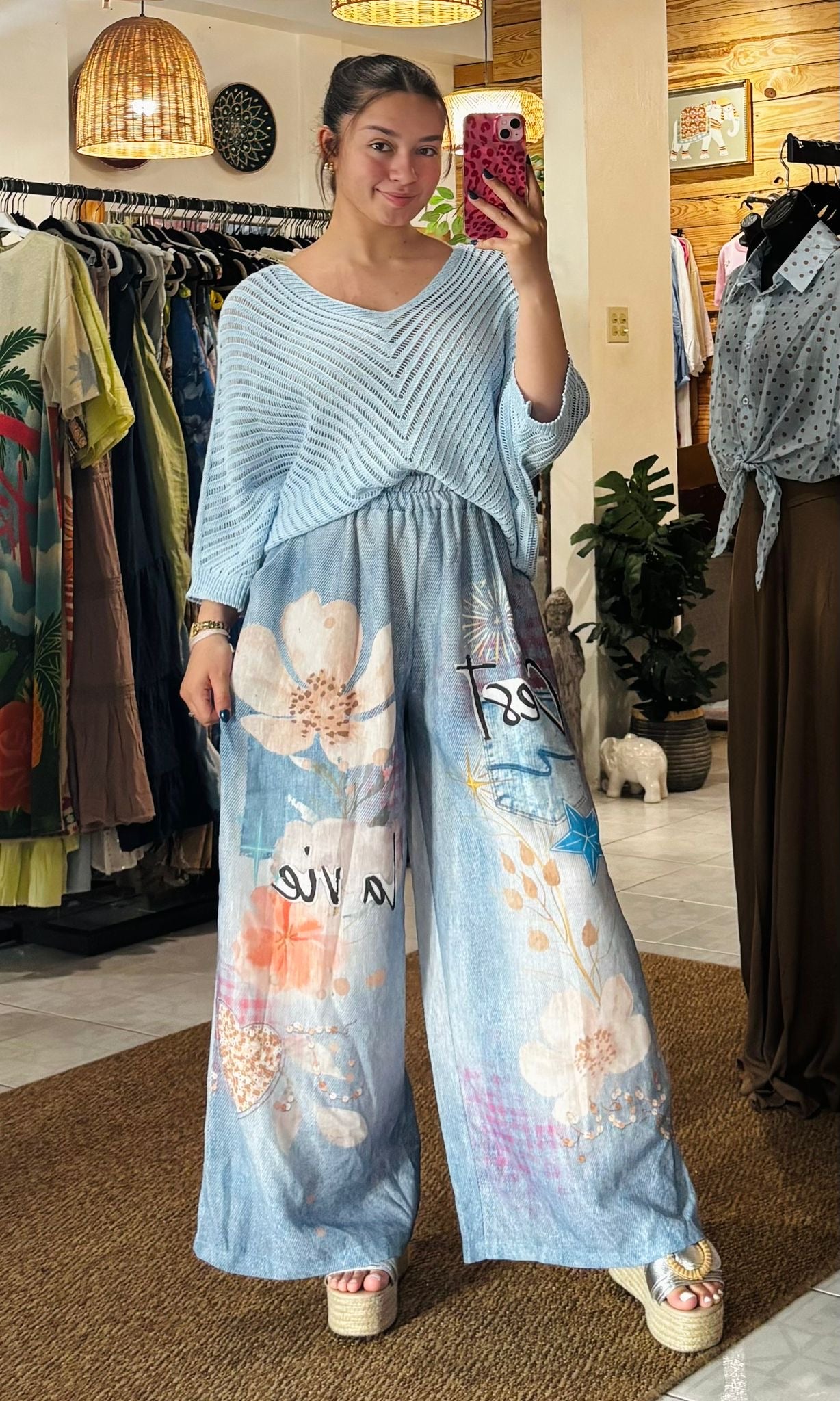 Long Pant Lina Made In Italy