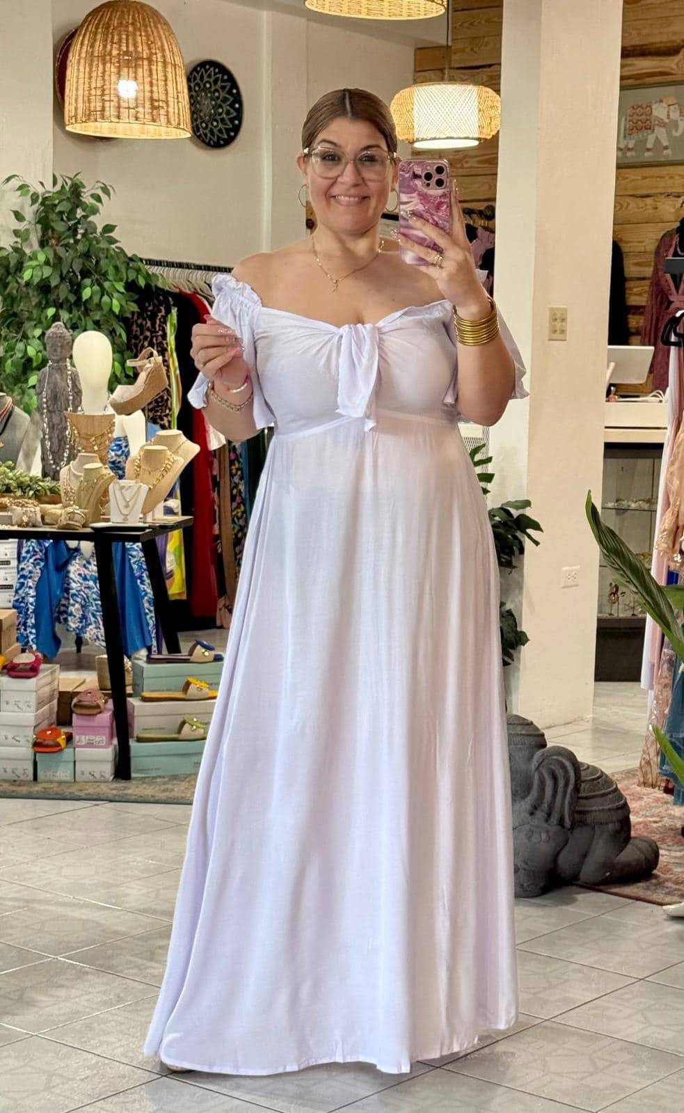 Monica Long Dress One Size Plus