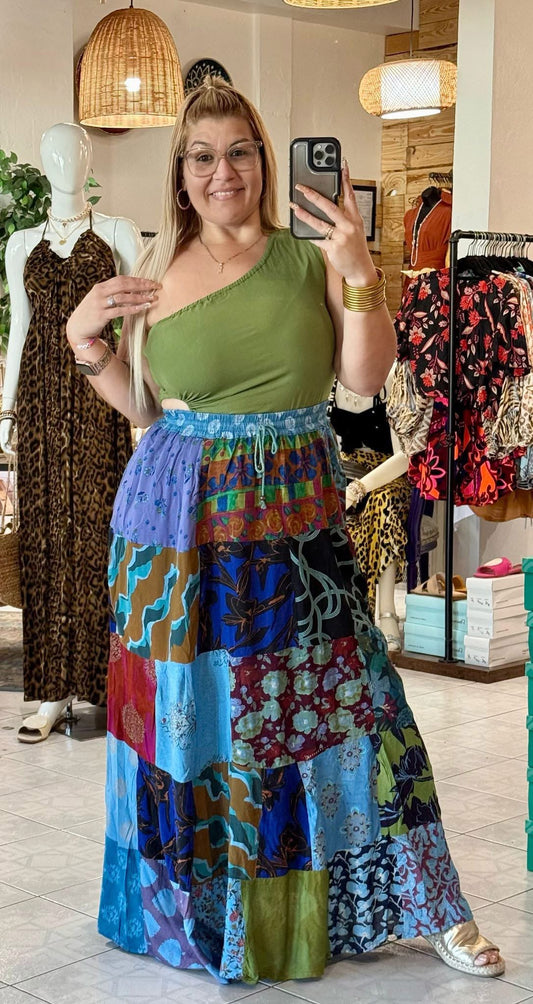 Long Skirt de Parchos (One Size)