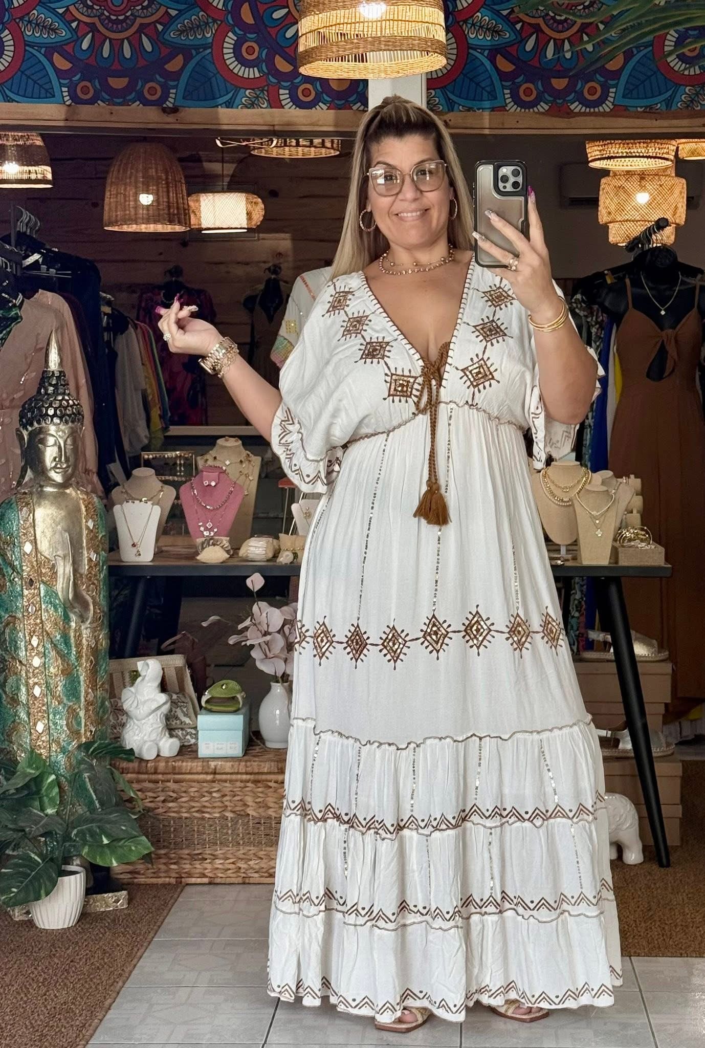 Long Dress Blooming (One size)