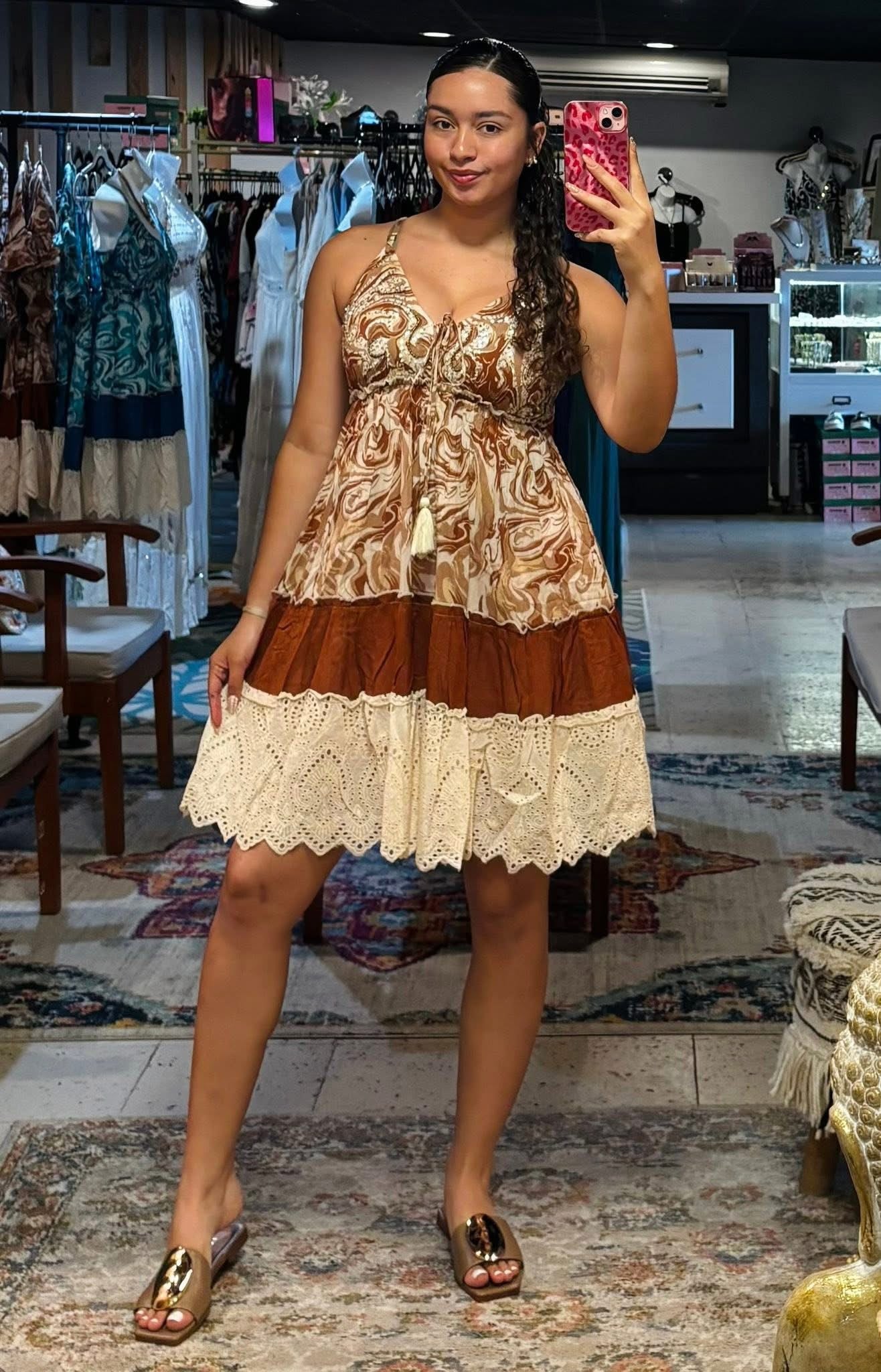 Short Dress Mar Azul One Size