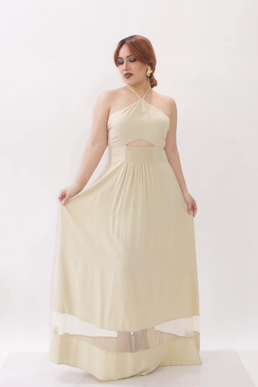 Mong Dress With mesh Jamusy