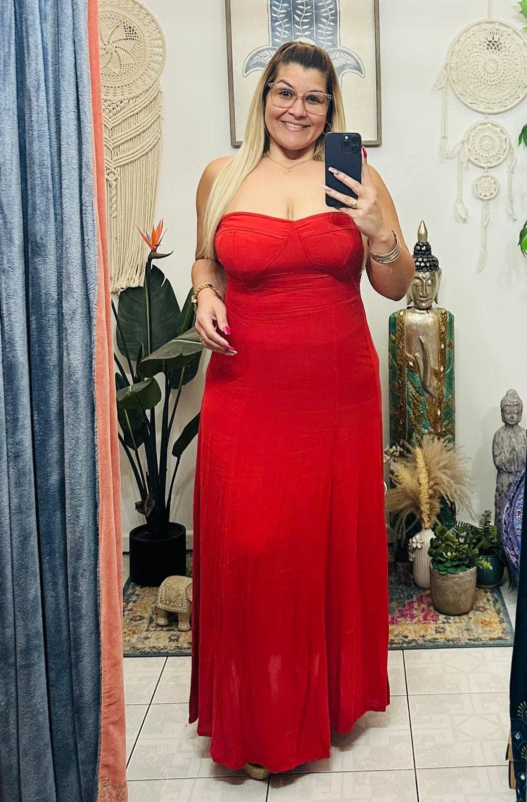 Siri Long Dress (One Size)